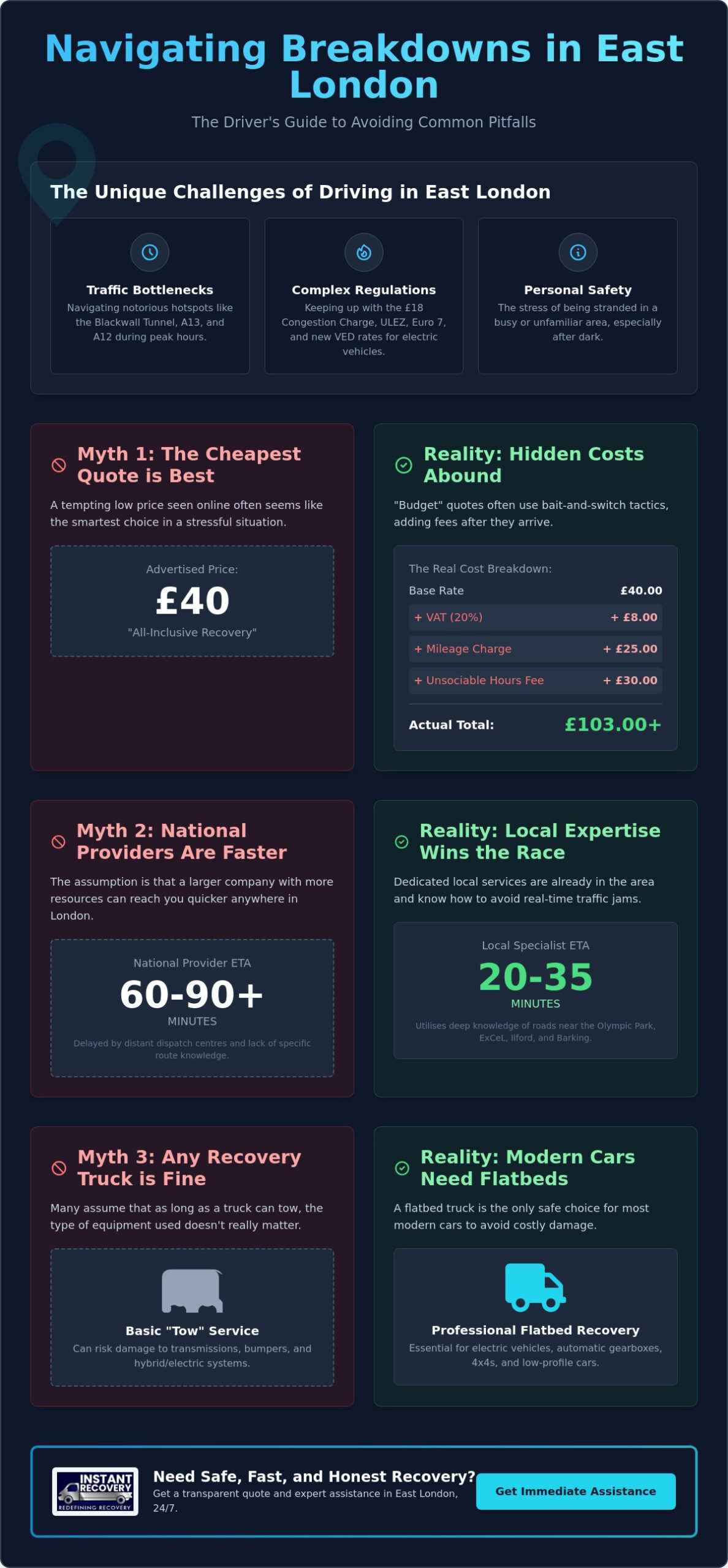 Breakdown Service East London: 5 Common Myths Debunked for 2026