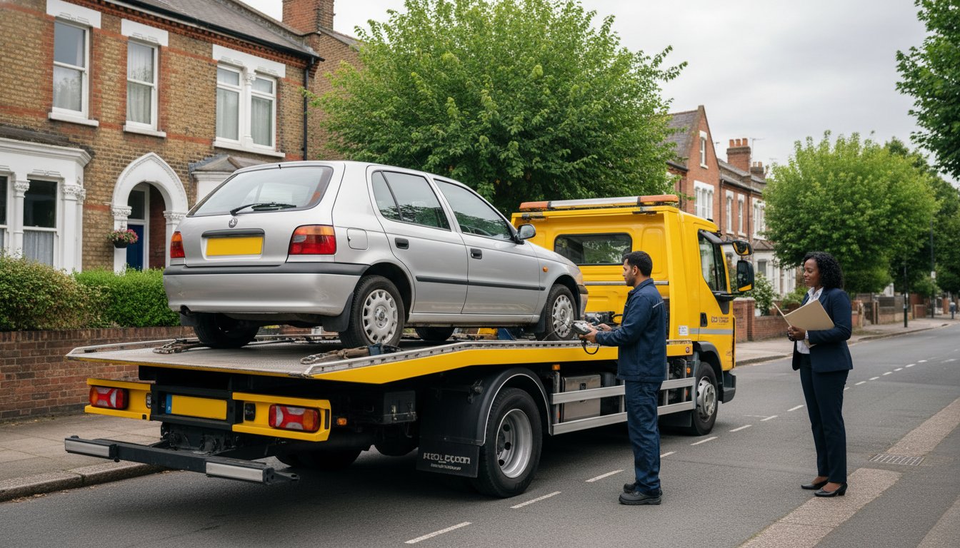 Non-Running Car Removal London: Fast, Reliable & Professional Service