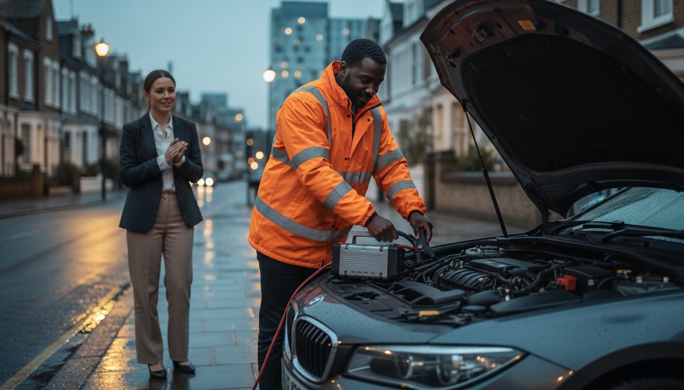 Emergency Jump Start London: Professional 24/7 Battery Assistance