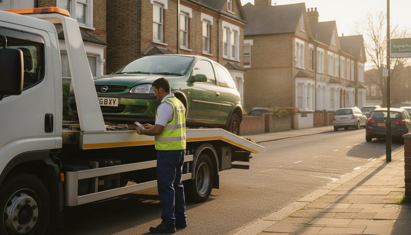 Scrap Car Removal East London: Professional 24/7 Collection & Best Prices