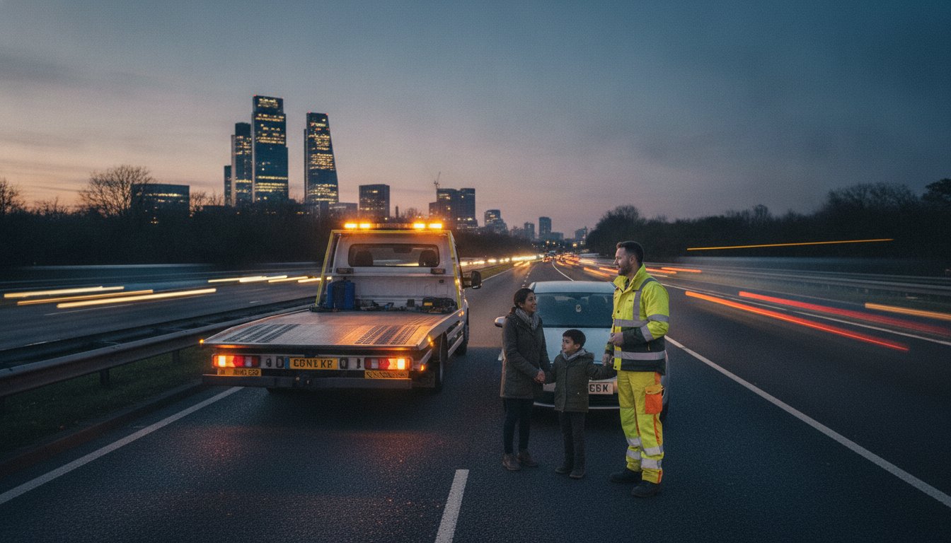 Car Breakdown Recovery East London: Reliable 24/7 Vehicle Support