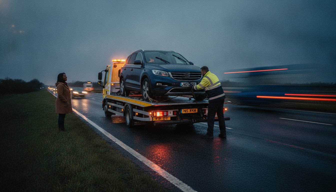Fast Car Recovery Essex: Professional Roadside Support