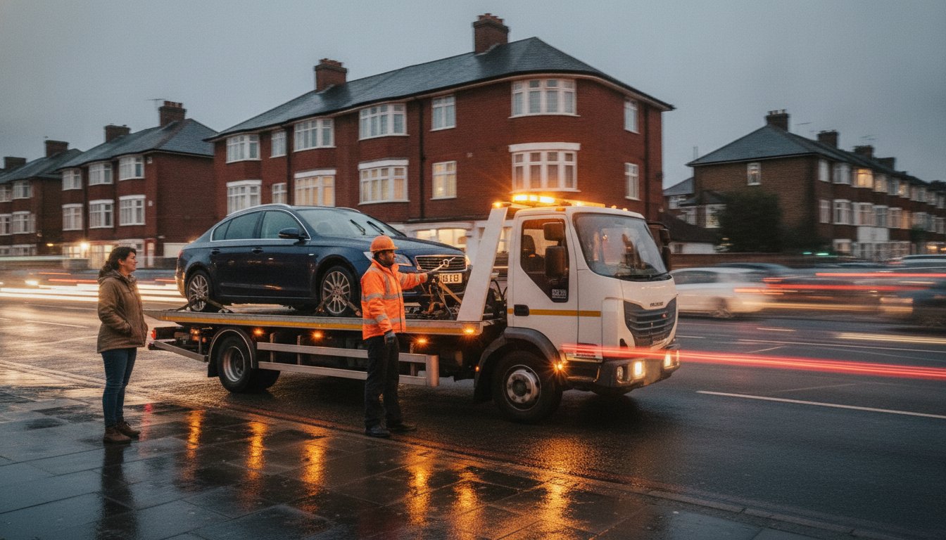 Car Recovery Ilford: Professional 24/7 Breakdown Assistance in East London