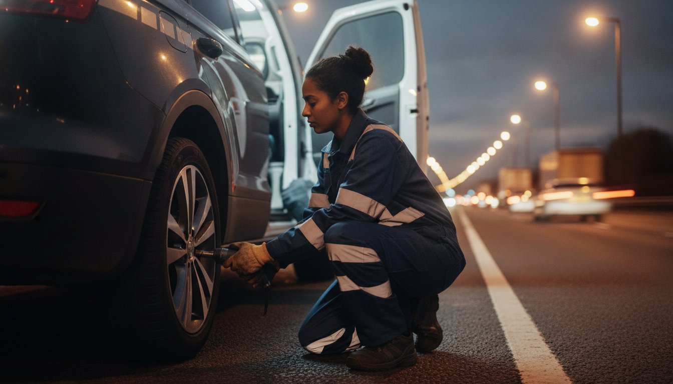 Emergency Tyre Change East London: Your 2026 Guide to Fast Roadside Assistance