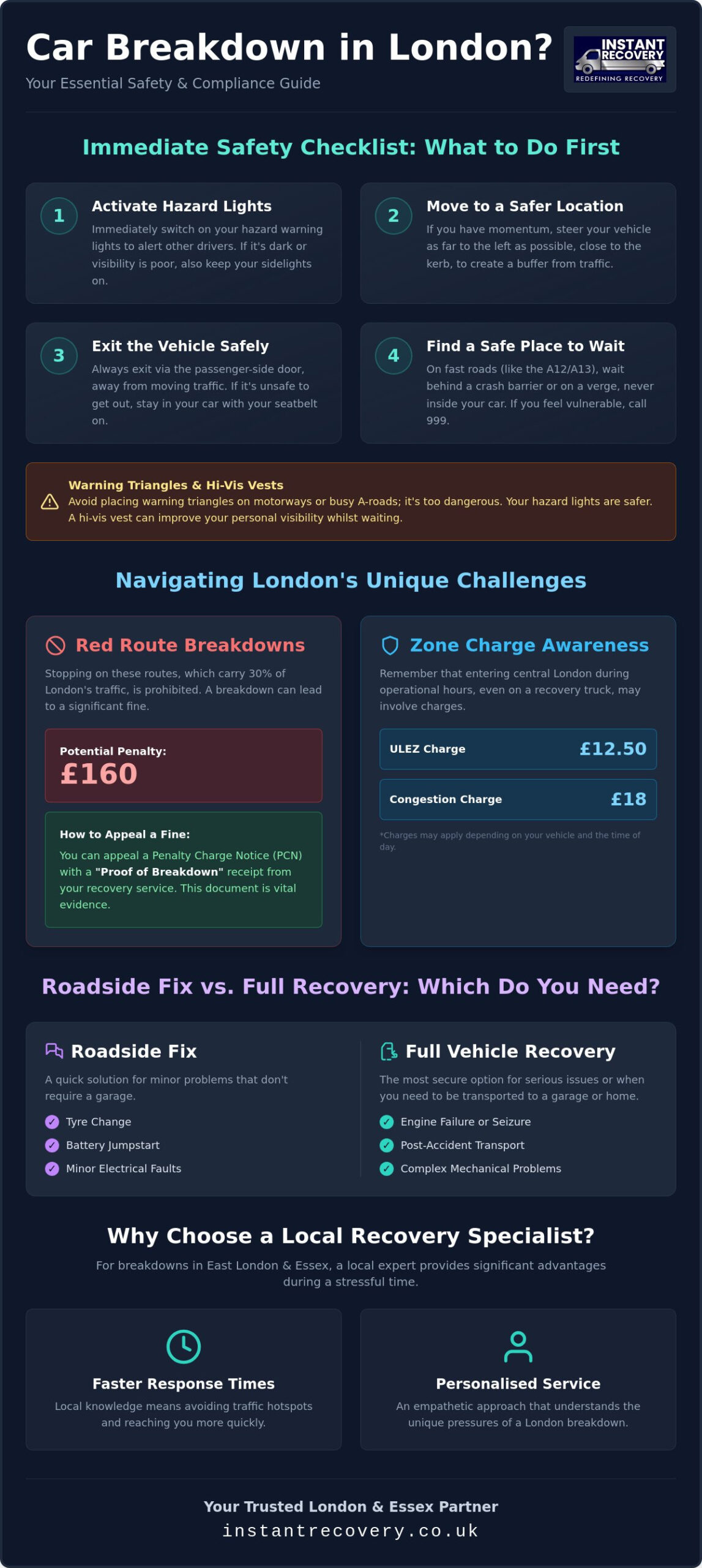 What to Do If Your Car Breaks Down in London: A 2026 Emergency Guide