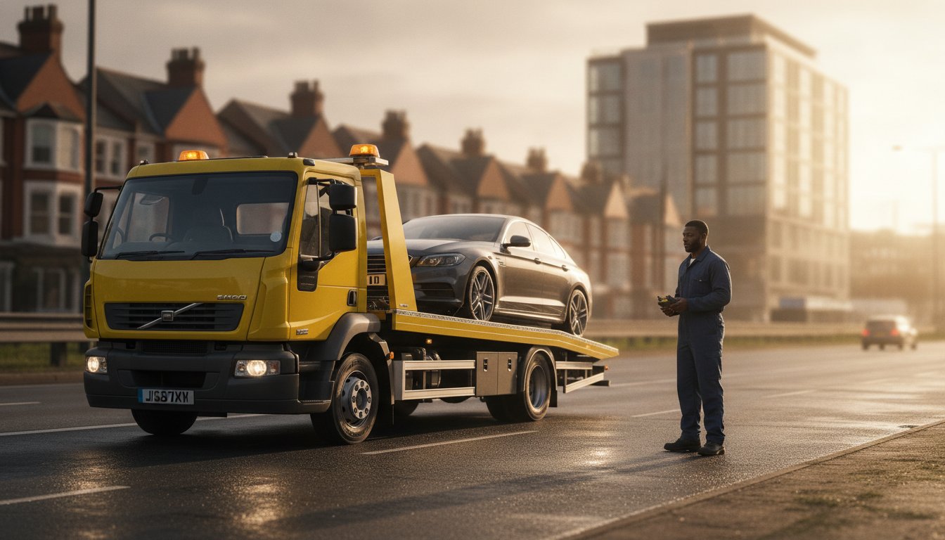 Fast Car Recovery to Any Vehicle Workshop in Barking