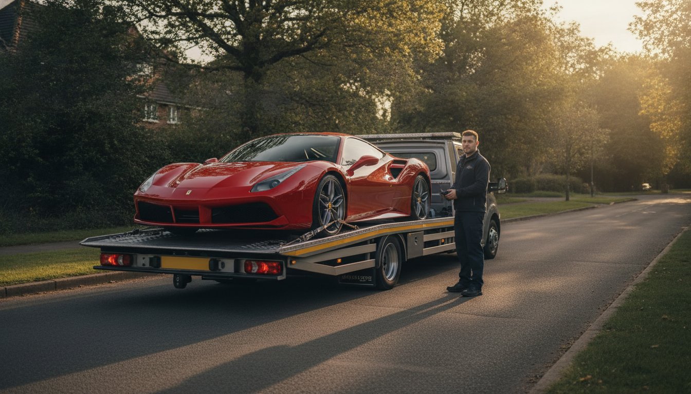 Expert Ferrari Recovery in London & Essex | Secure Service