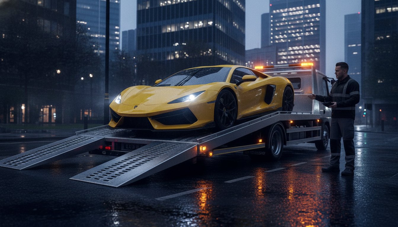 Low Loader Vehicle Recovery in London & Essex
