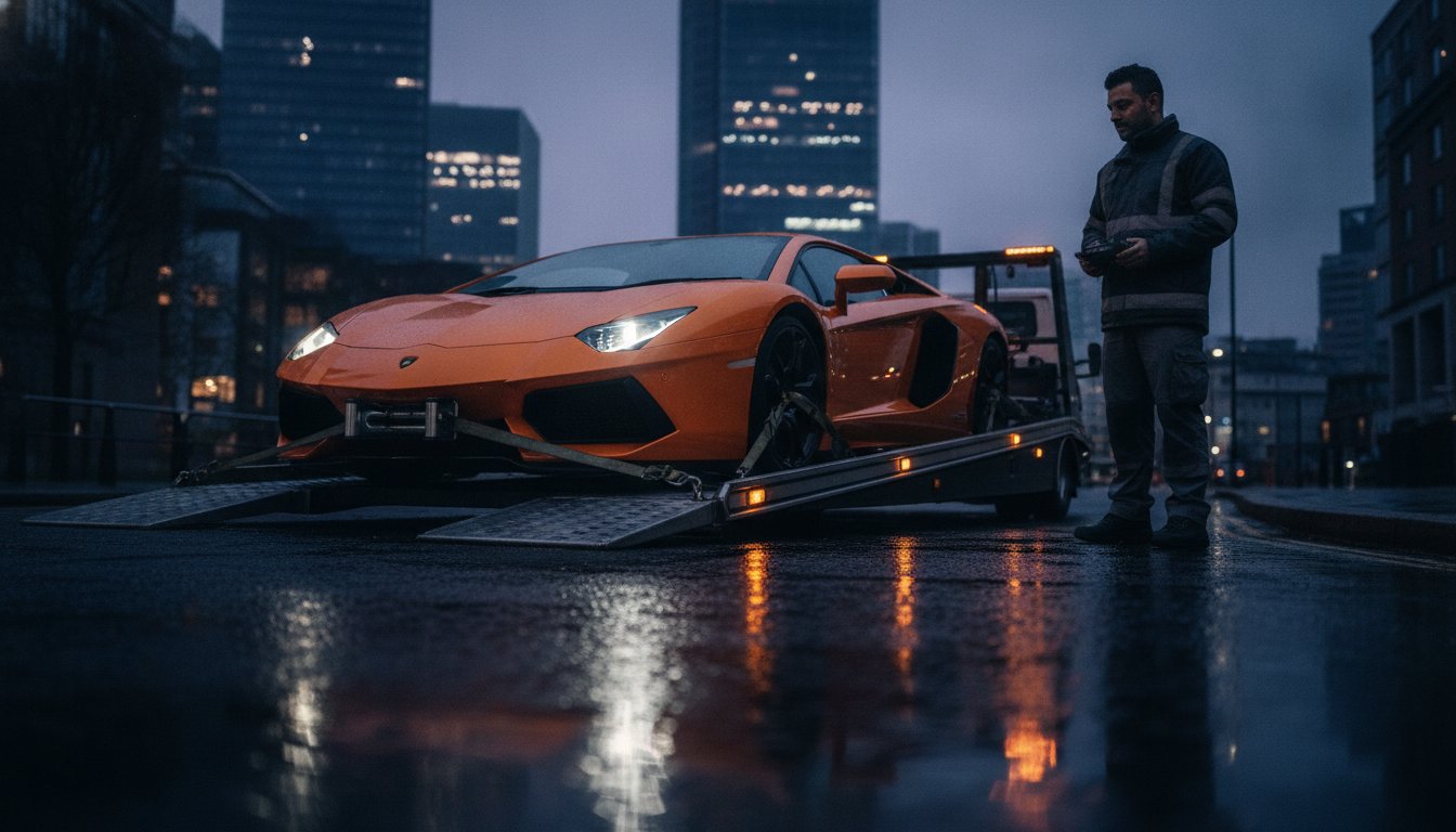Professional Lamborghini Recovery in London & Essex
