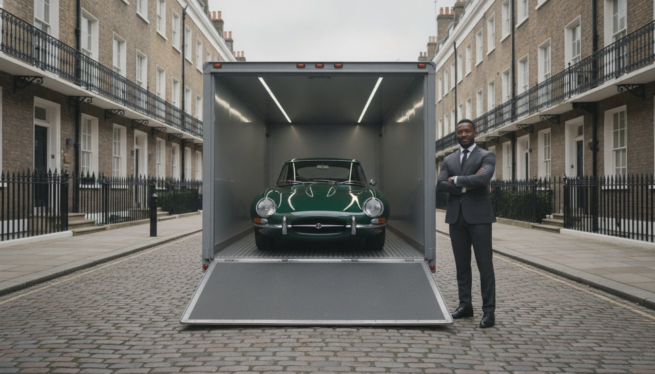 Secure Enclosed Car Transportation in London & Essex