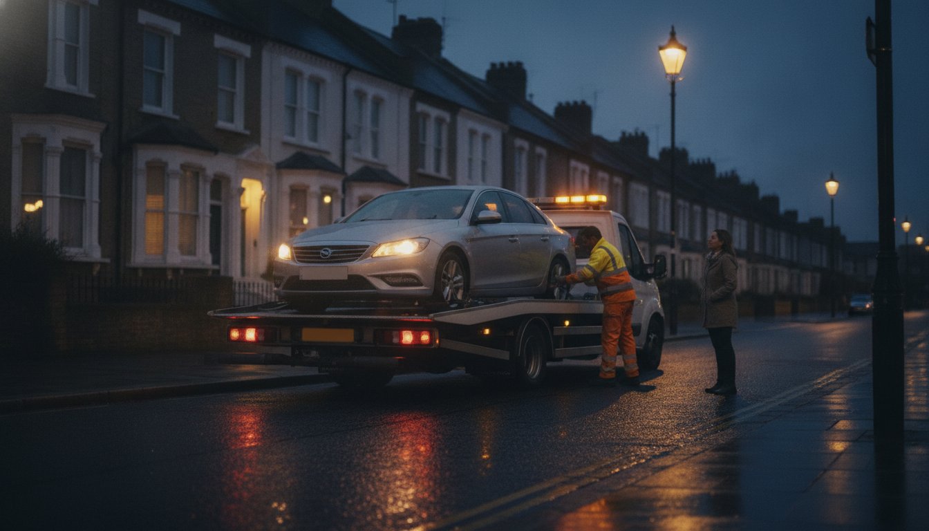 24/7 Car Recovery RM10: Reliable Dagenham Services