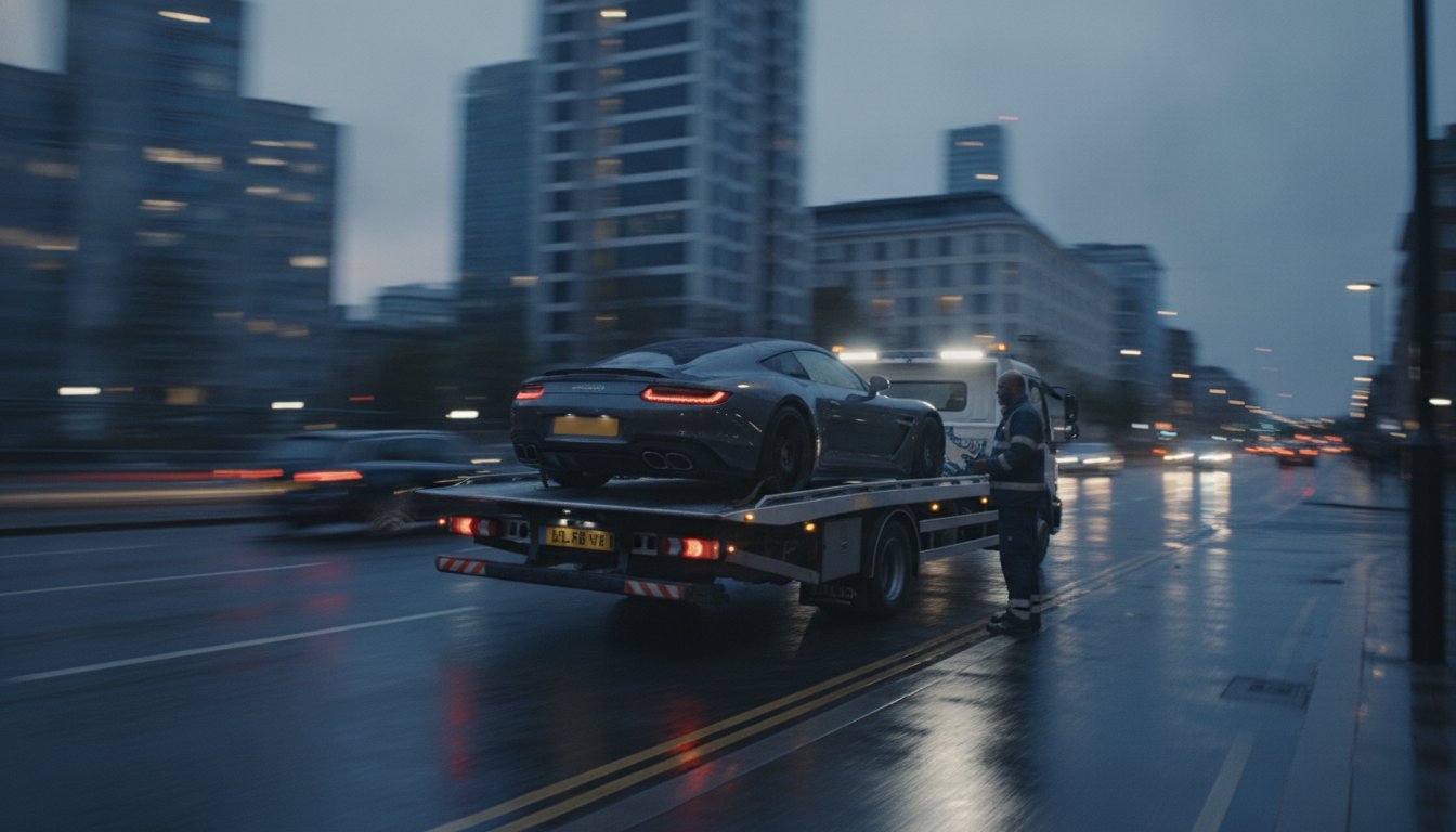 Porsche Recovery London: Professional 24/7 Specialist Assistance