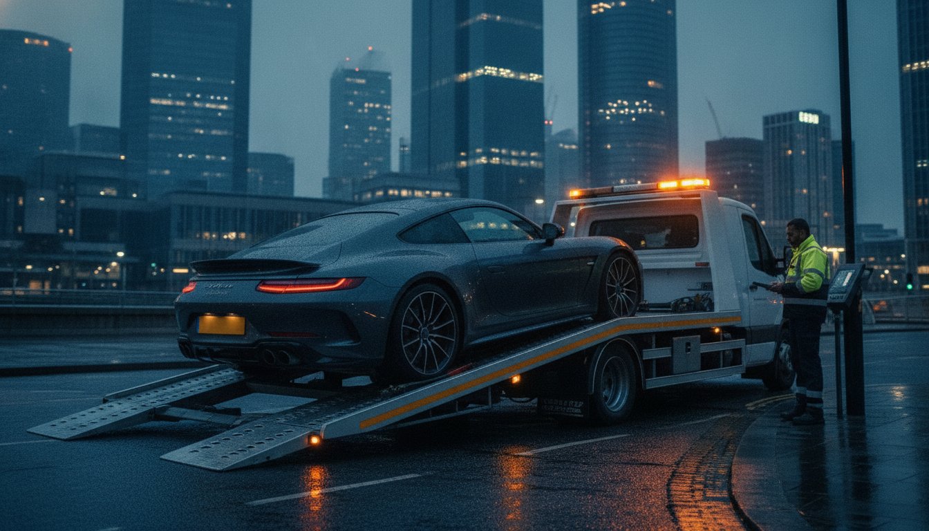Porsche Recovery London: Specialist 24/7 Breakdown Assistance